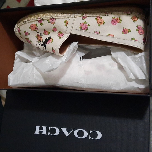 Casey Espadrille With Mini Vintage Rose Print - Picture 4 of 5